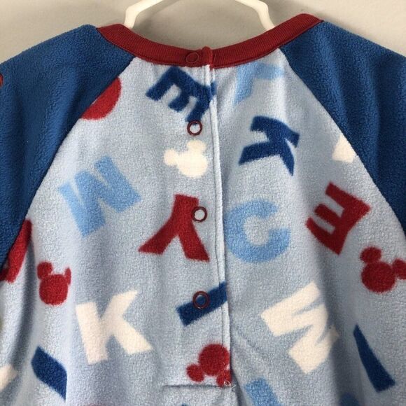 Disney Baby By The Disney Store Size 12-18 Months Mickey One Piece Fleece 28 - Picture 10 of 15
